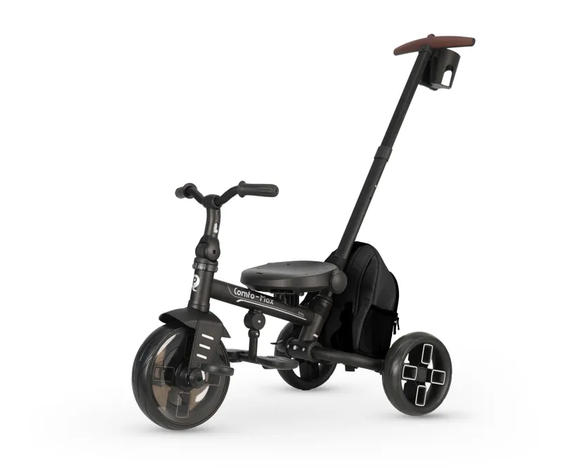 MILLY MALLY 6300 Qplay Rowerek Trójkołowy Comfo Max Black
