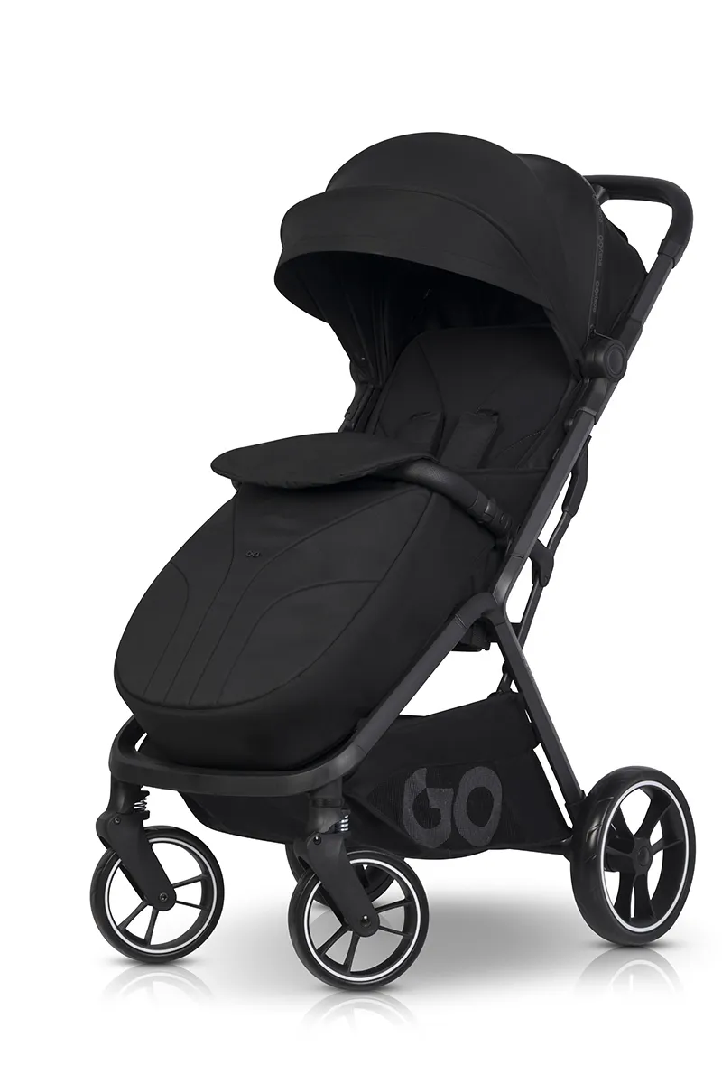 EASY GO Wózek Dziecięcy ZOYA EBONY BLACK