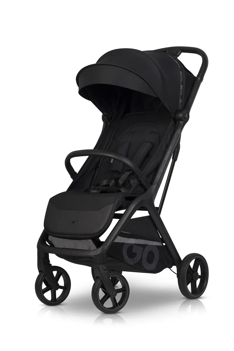 EASY GO Wózek Dziecięcy TRIX EBONY BLACK