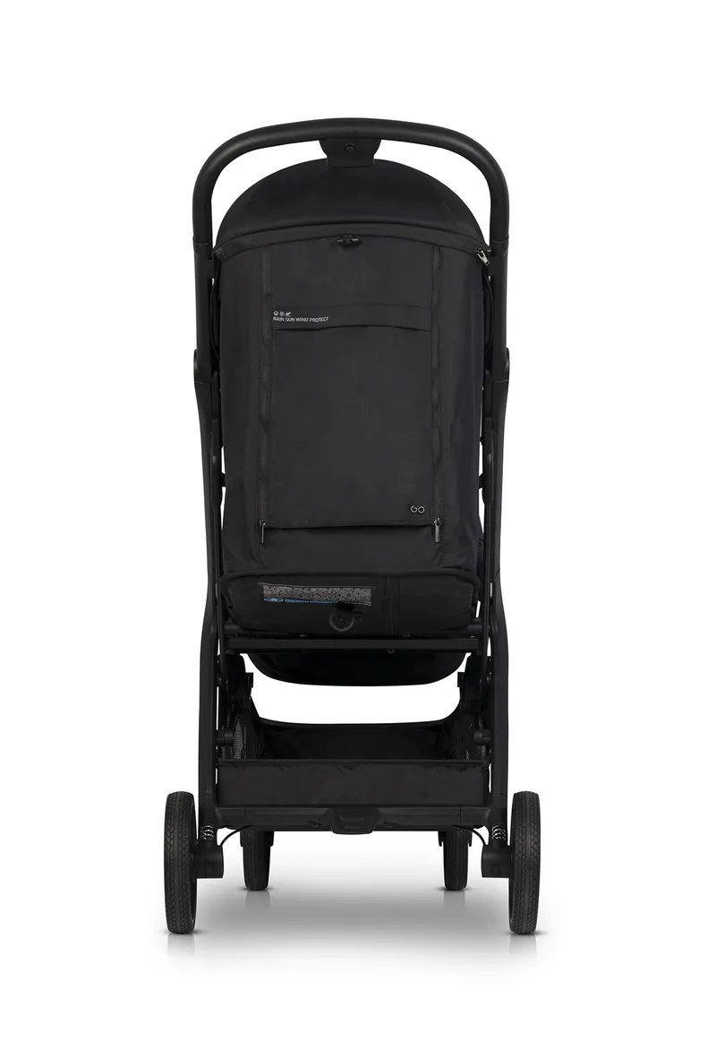 EASY GO Wózek Dziecięcy TRIX EBONY BLACK