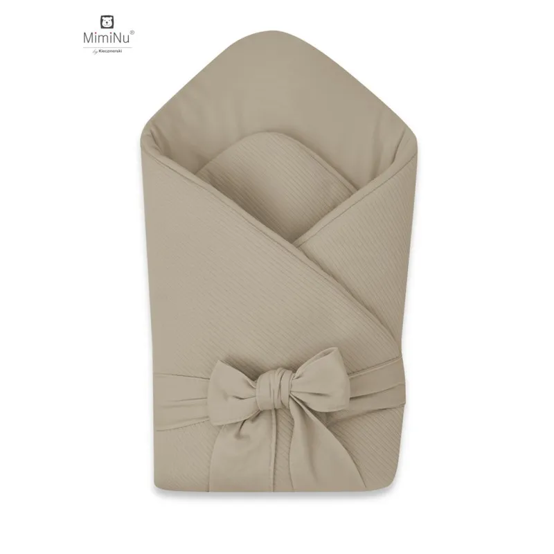 KIECZMERSKI Rożek Standard Wiązany MIMINU SOFT 0-3M Mokka