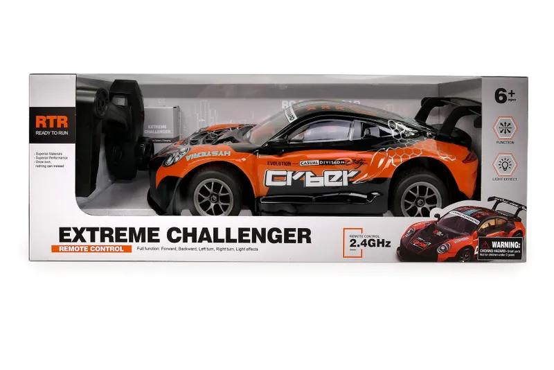ARTYK 176982 Auto Zdalnie Sterowane - Pomarańczowe
