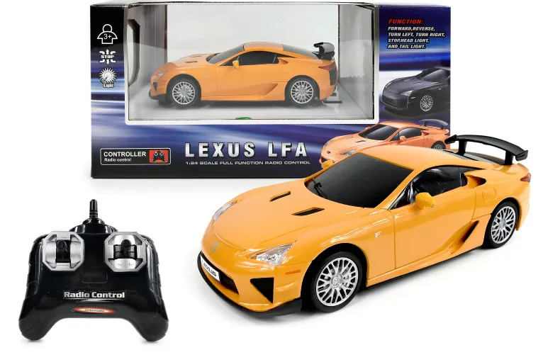 ARTYK 137464 Auto Zdalnie Sterowane LEXUS LFA - Pomarańczowy