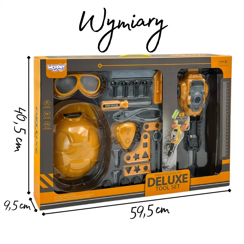 WOOPIE 56287 Zestaw Narzędzi Majsterkowicza