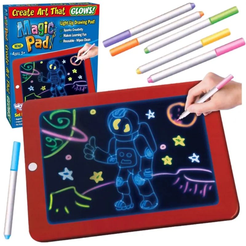 WOOPIE 56195 Magiczny Tablet Graficzny Neonowy