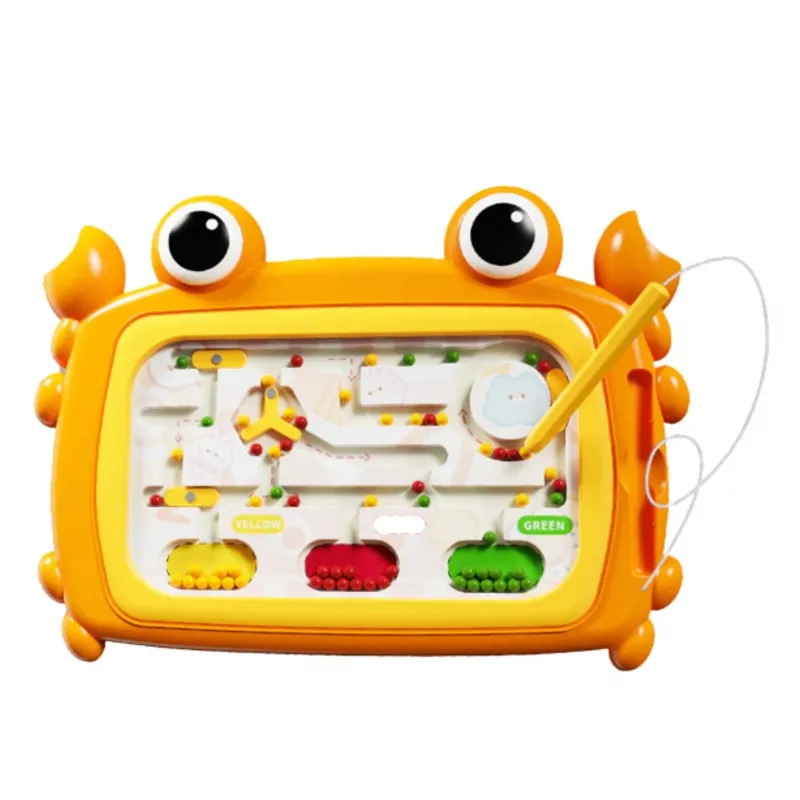 WOOPIE 55808 Tablica Magnetyczna Labirynt Krab - Pomarańczowa