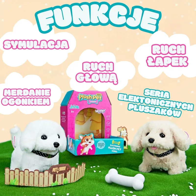 WOOPIE 55259 Piesek Interaktywny Golden Retriever