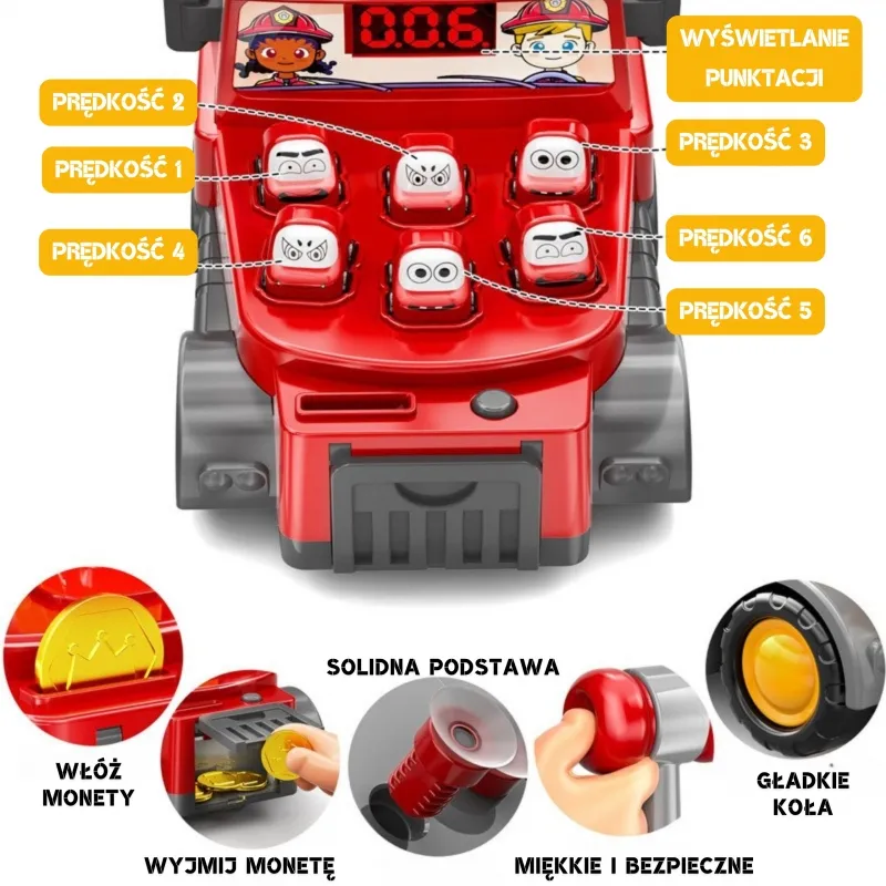 WOOPIE 55136 Gra Wbijak Straż Pożarna