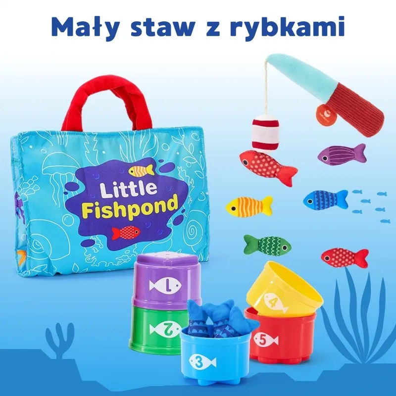 WOOPIE 54566 Zestaw Małego Wędkarz Nauka Liczenia