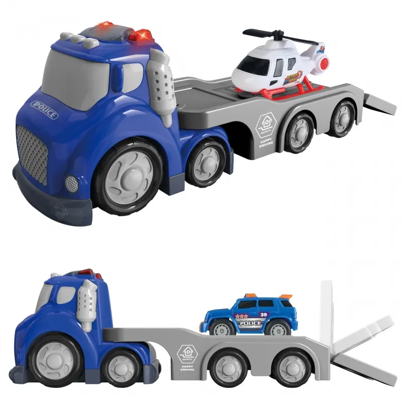 WOOPIE 53149 Laweta Policyjna City Truck - Niebieska