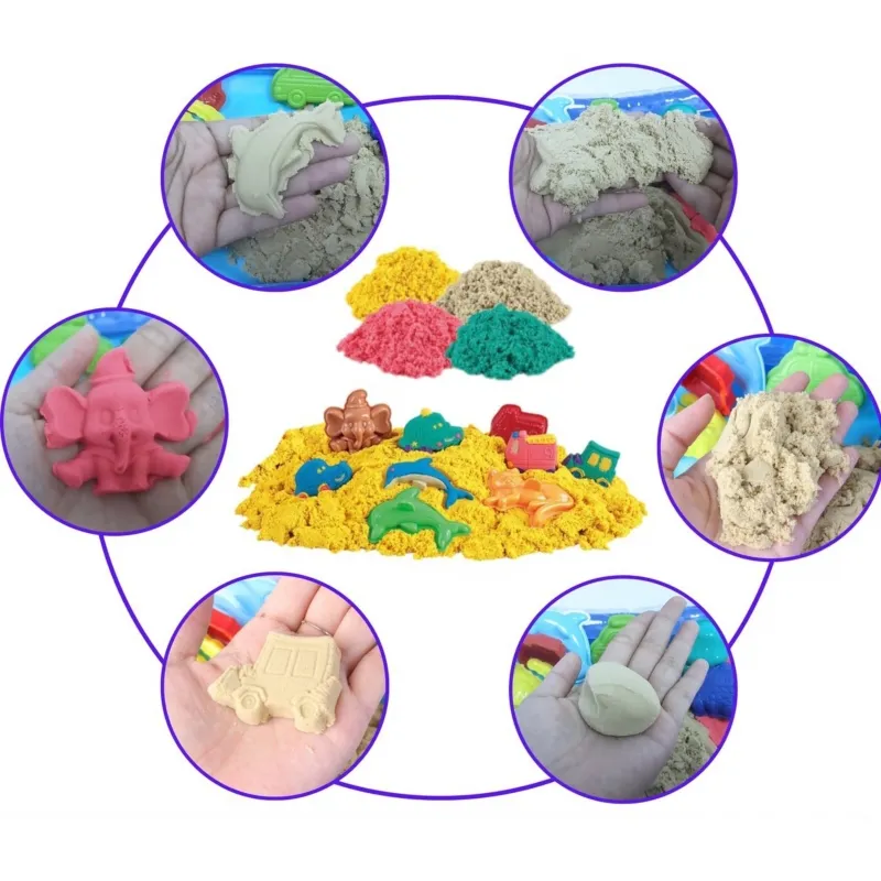 WOOPIE 54764 Stolik Z Piaskiem Kinetycznym 0,8kg