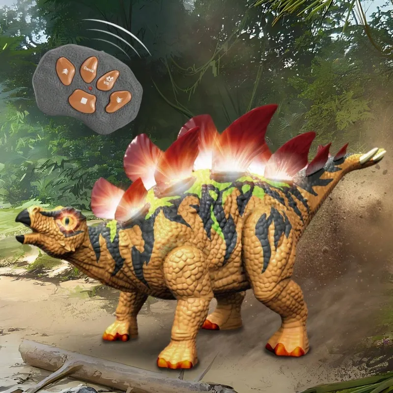 WOOPIE 53972 Zdalnie Sterowany Dinozaur Stegozaur