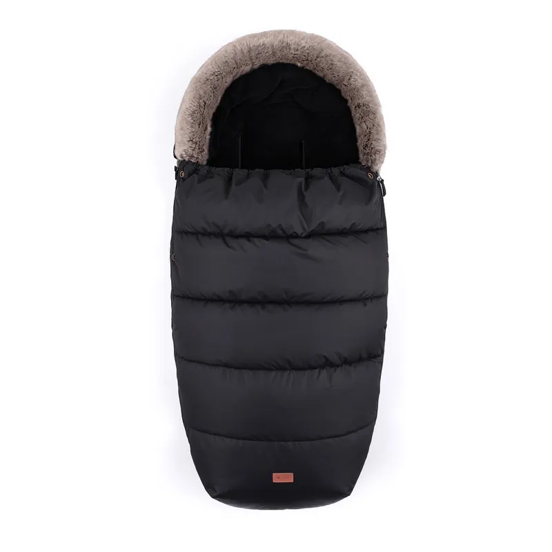 PETITE&MARS 534825 Zimowy Śpiworek Comfy 4w1 Forever Black