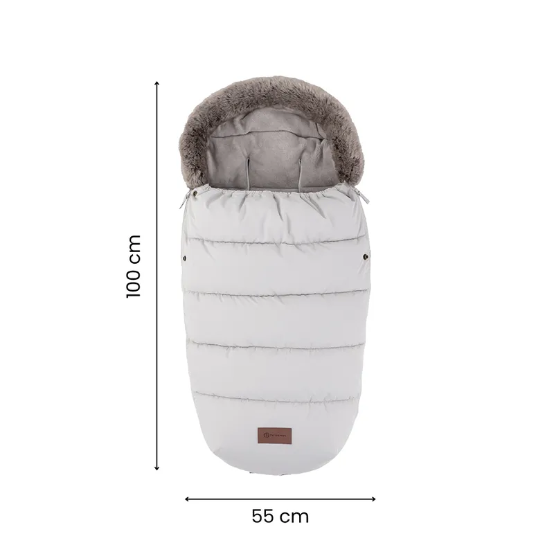 PETITE&MARS 534596 Zimowy Śpiworek Comfy 4w1 Mocha Mousse