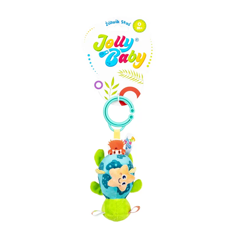 JOLLYBABY JB 82580 Zawieszka Żółwik Staś Z Wibracją
