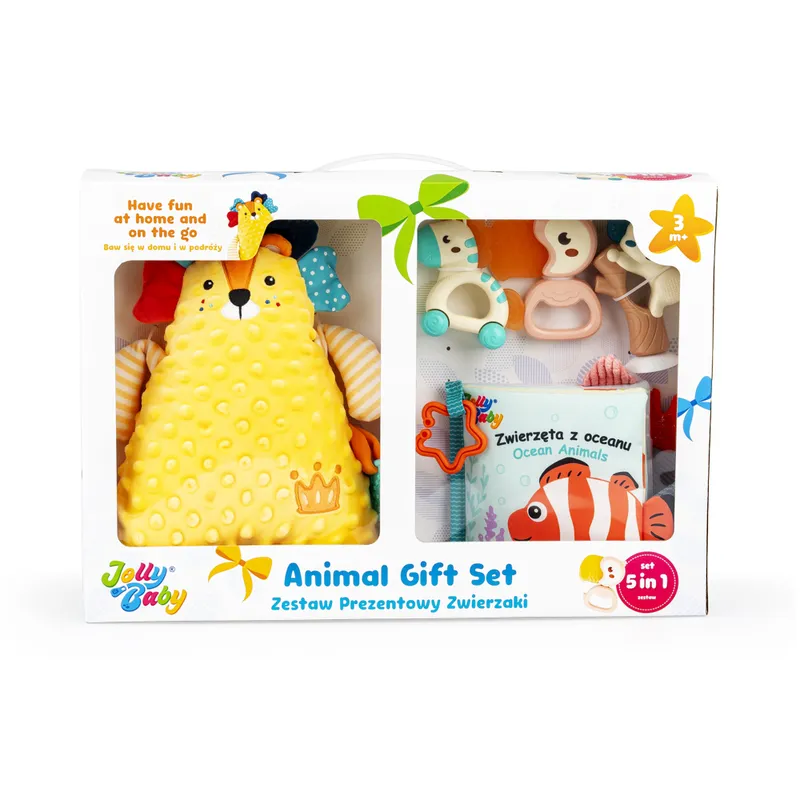 JOLLYBABY JB 82599 Zestaw Prezentowy Zwierzaki