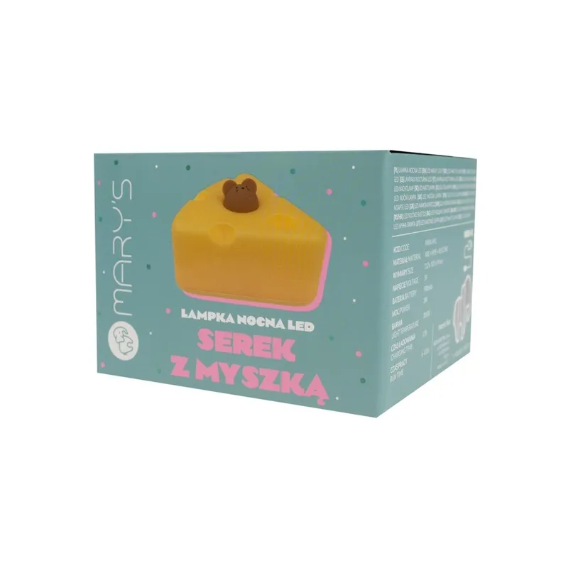 MARY'S MW61491 Lampka Nocna LED Serek Z Myszką