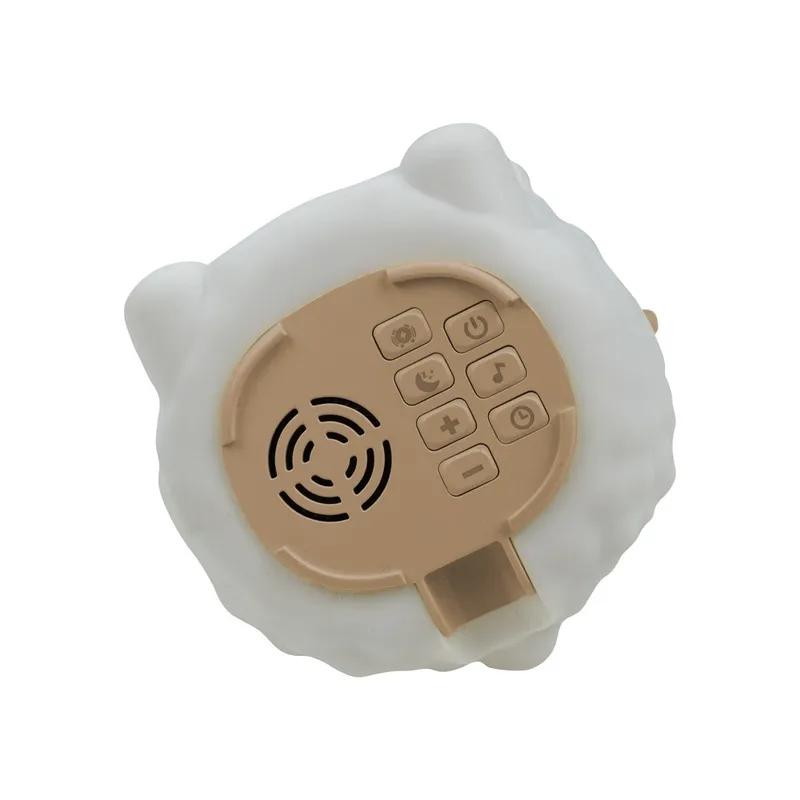 MARY'S MW61484 Lampka Nocna LED RGB Owieczka Z Budzikiem