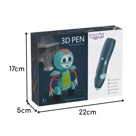 WOOPIE 56188 Długopis 3D Z Akcesoriami