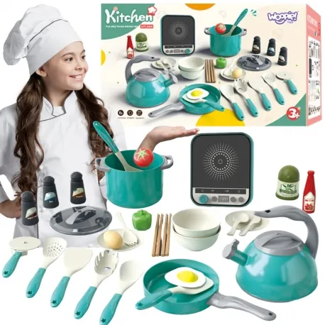 WOOPIE 56522 Zestaw Narzędzi Kuchennych - Zielony