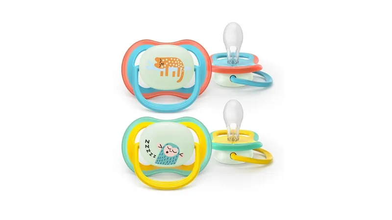 AVENT SCF376/32 Smoczek Ultra Air Night 18M+ Kotek /Małpka