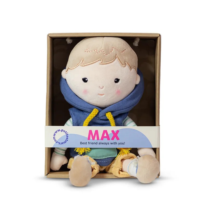 PETITE&MARS 620521 Pluszowa Laleczka Max 0+ 35 cm