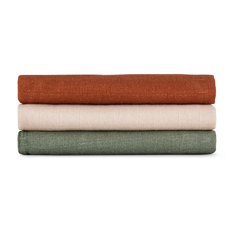 PETITE&MARS 415370 Zestaw Pieluszek Z Muślinu Bambusowego 3 szt 68x68 cm Earth Tones