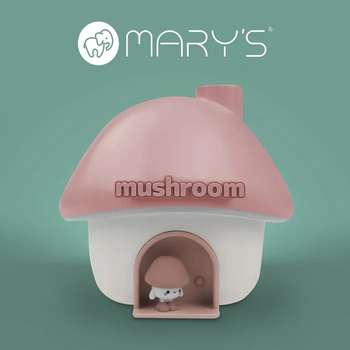 MARY'S MW61496 Nawilżacz Powietrza LED Grzybek - Różowy