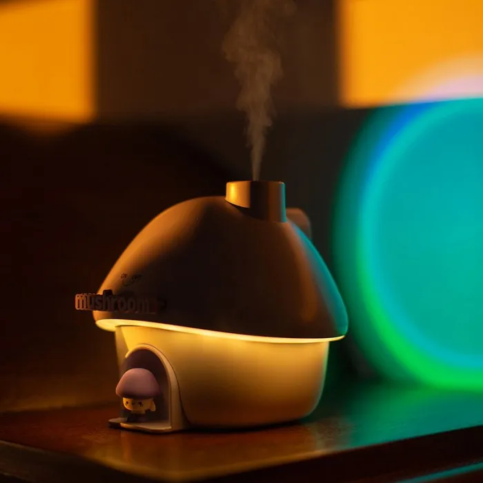 MARY'S MW61498 Nawilżacz Powietrza LED Grzybek - Niebieski