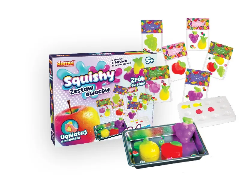 DUMEL DD 30602 Squishy-Zestaw Owoców