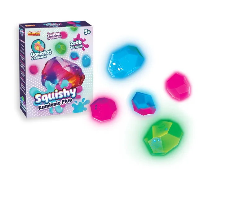 DUMEL DD 30607 Squishy-Kamienie Fluo