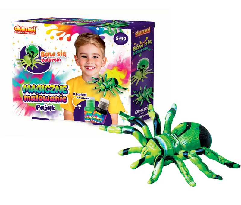 DUMEL DD 30617 Magiczne Malowanie - Pająk