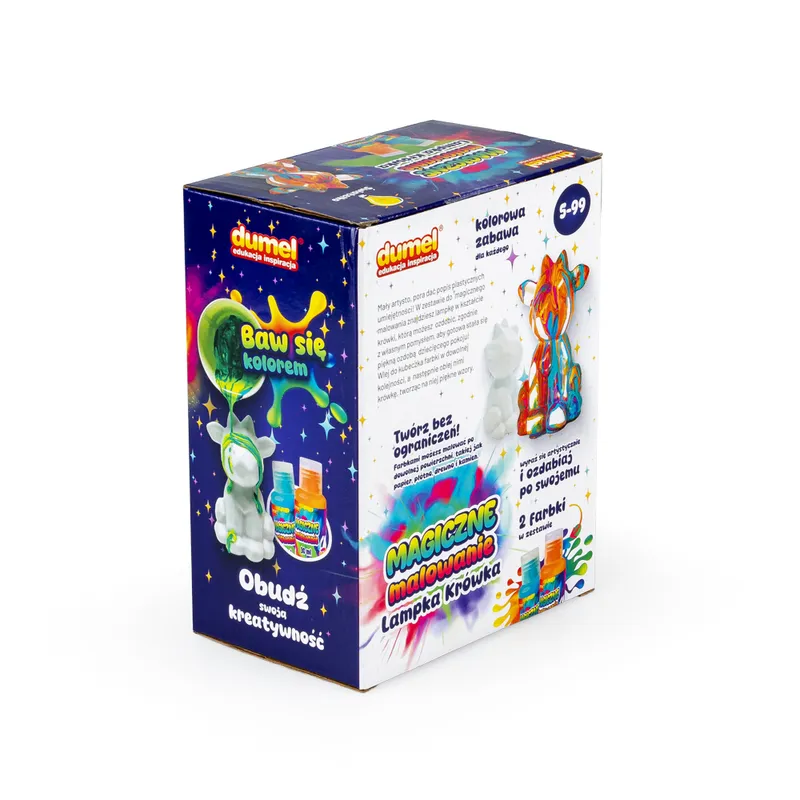 DUMEL DD 30618 Magiczne Malowanie - Lampka Krówka
