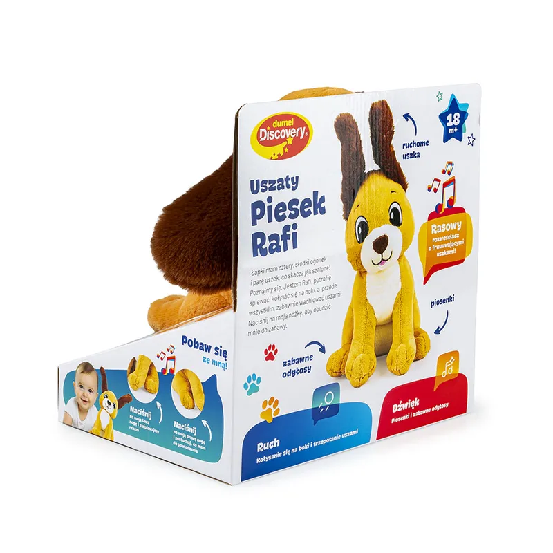 DUMEL DD 30847 Uszaty Piesek Rafi