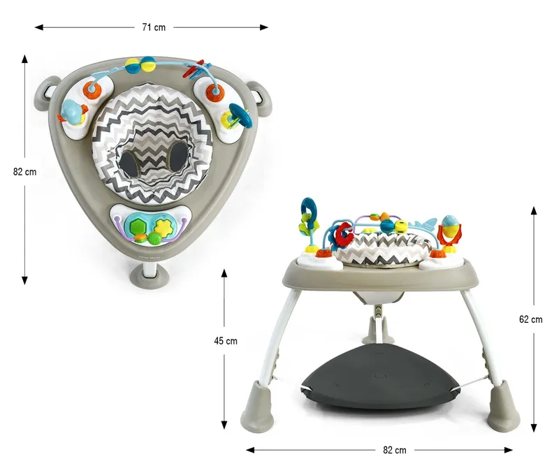 MILLY MALLY 6262 Centrum Aktywności Bounzee Grey