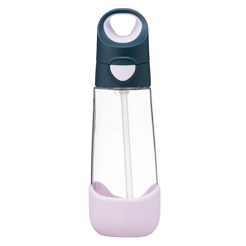 B.BOX BB00225 Butelka Na Wodę Tritanową Ze Słomką 600ml Indigo Rose