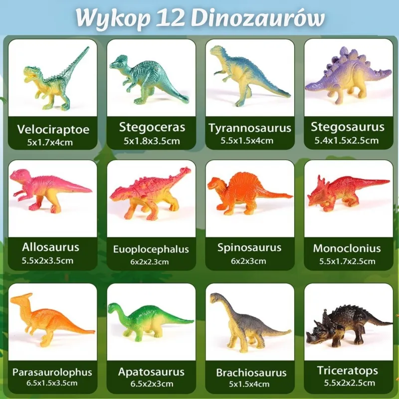 WOOPIE 57048 Wykopalisko Dinozaurów Odkop Jajo