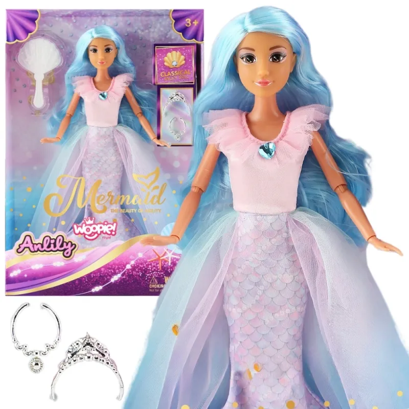 WOOPIE 58021 Royal Lalka Lili - Syrenka Z Akcesoriami
