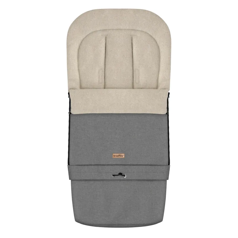 ZAFFIRO Regulowany Śpiwór SleepGrow SCANDI 0-36M Light Grey