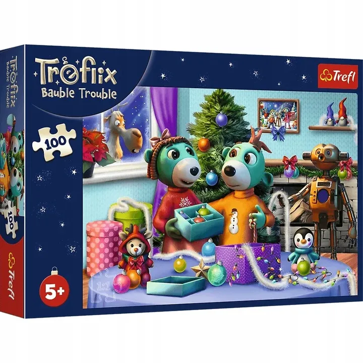 TREFL 16483 Puzzle 100 Święta Rodziny Treflików