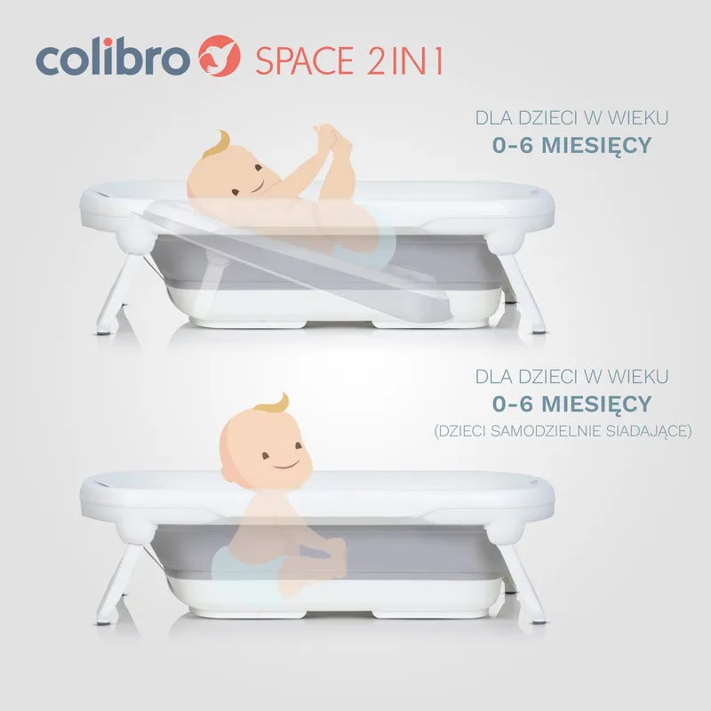 COLIBRO Wanienka Dziecięca SPACE 2w1