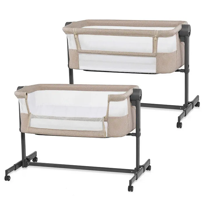 KINDERKRAFT Łóżeczko Dostawne Nestee Up 2 Beige