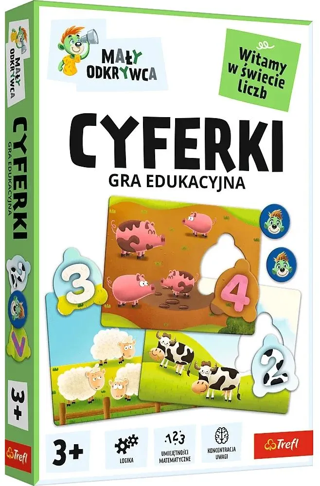 TREFL 02810 Gra Cyferki / Mały Odkrywca