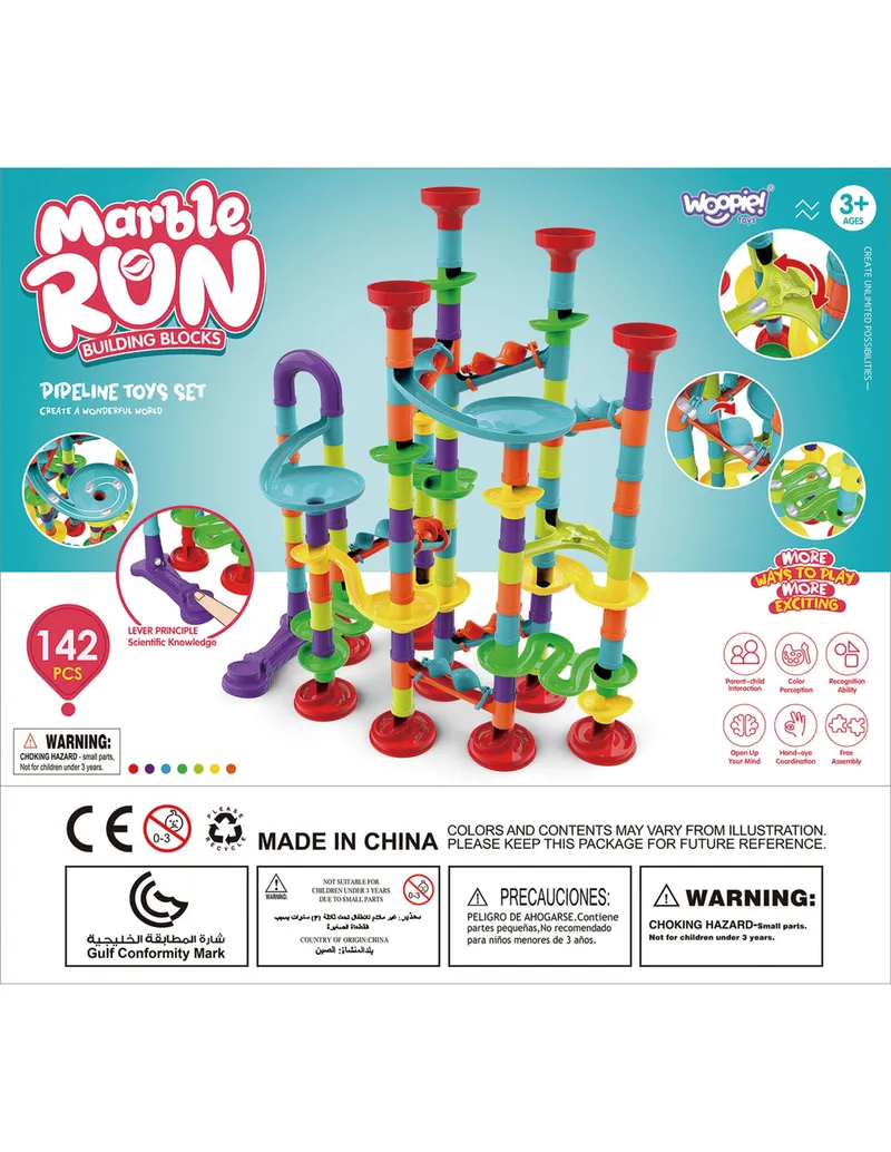 WOOPIE 45241 Kulodrom Tor Kulkowy - Zestaw Spirala 142 el