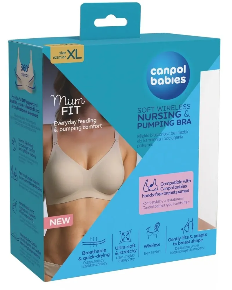 CANPOL 78/016 Mum Fit Biustonosz Do Karmienia I Odciągania XL