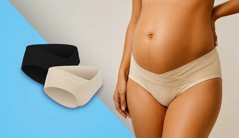 CANPOL 78/019 Mum Fit Majtki Ciążowe Pod Brzuch Rozmiar L 2 szt