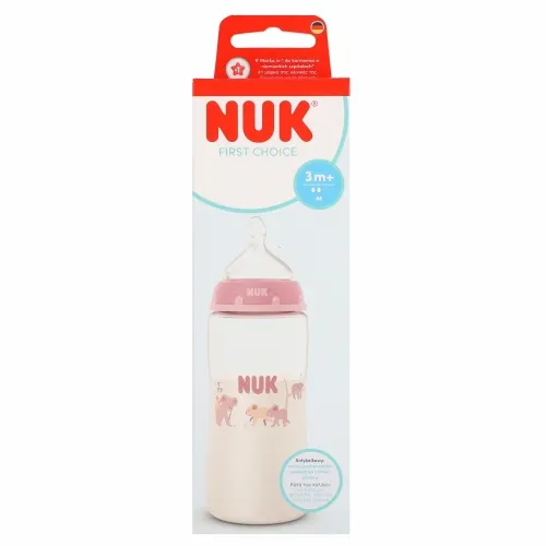 NUK 216343 Butelka 300ml + Smoczek +3M FC KOALA