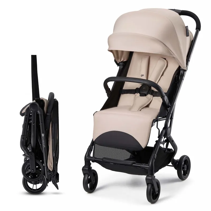 KINDERKRAFT Wózek Spacerowy INDY 3 Misty Beige