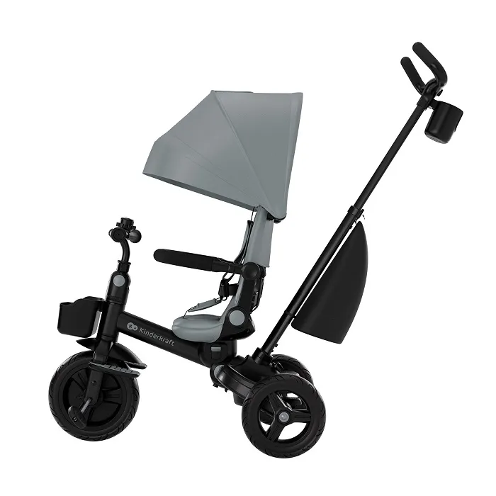 KINDERKRAFT Rowerek Trójkołowy AVEO 2 Plus Grey