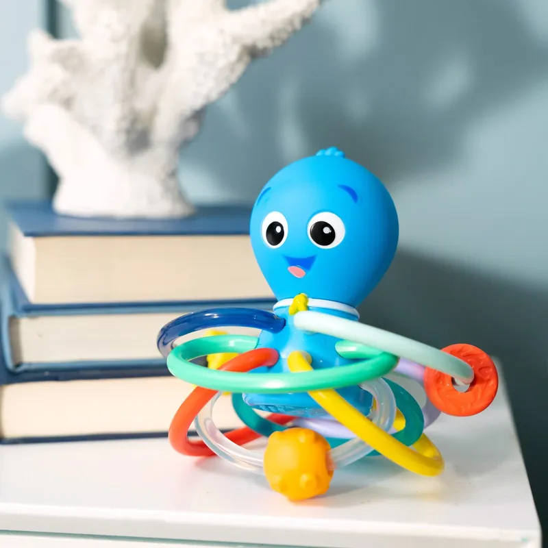 BABY EINSTEIN 13157-6 Gryzak Z Grzechotką Ośmiornica Opus's Shake & Soot